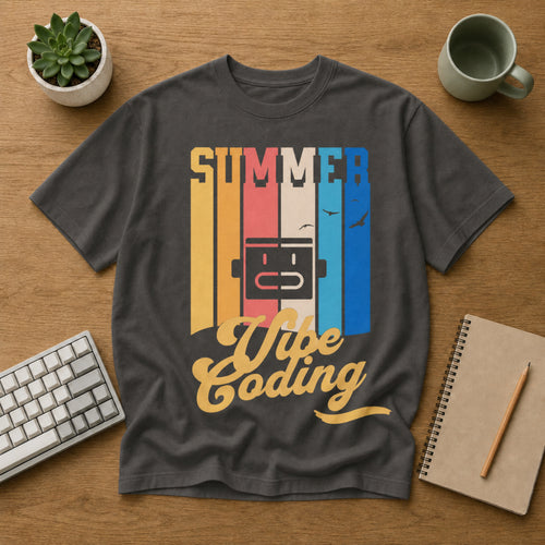 Summer Vibe Coding T-Shirt