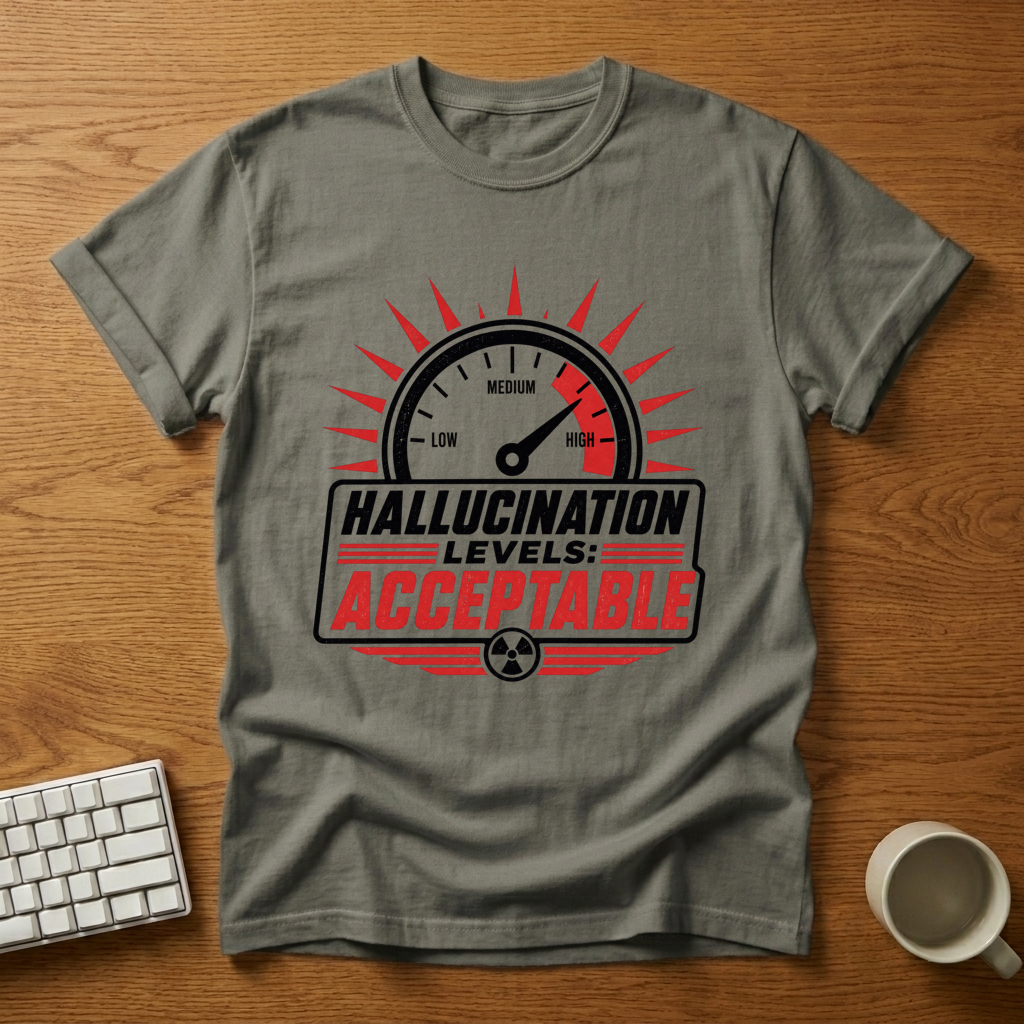 [needlepod-mockup:mck_01KZRNE2KZFQPM1CA83D75MAZK] Acceptable Hallucination Gauge