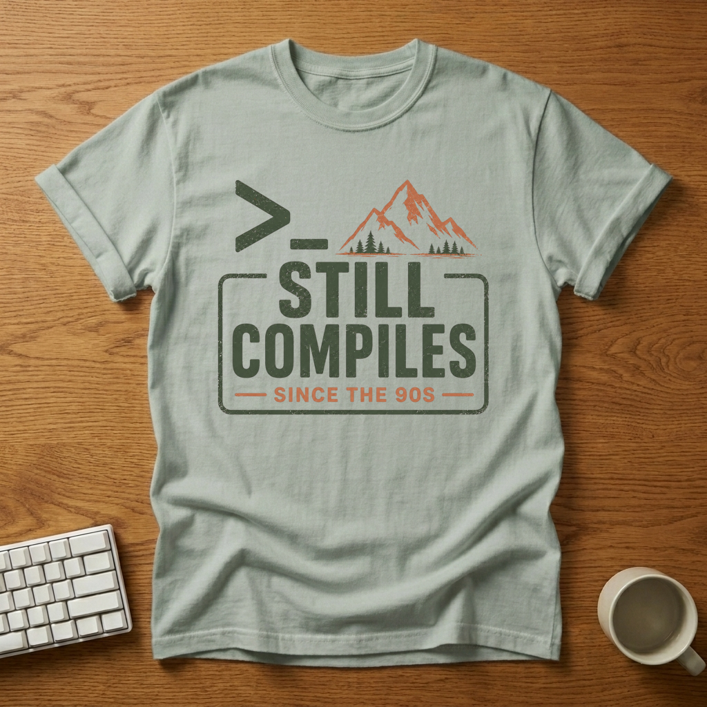 [needlepod-mockup:mck_01KZYWPZ5GMASYTAPMWRGE7W6A] Still Compiles Since the 90s