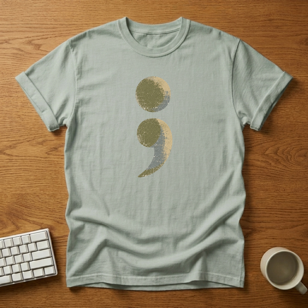 [needlepod-mockup:mck_01KZY1YSNRSE1002DKM1HVWSM9] Distressed Semicolon Symbol