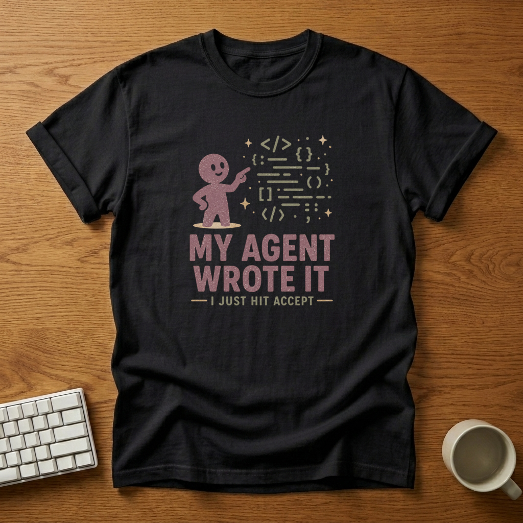 [needlepod-mockup:mck_01M04DM1WX0VV56J55ER05M3FM] My Agent Wrote It T-Shirt