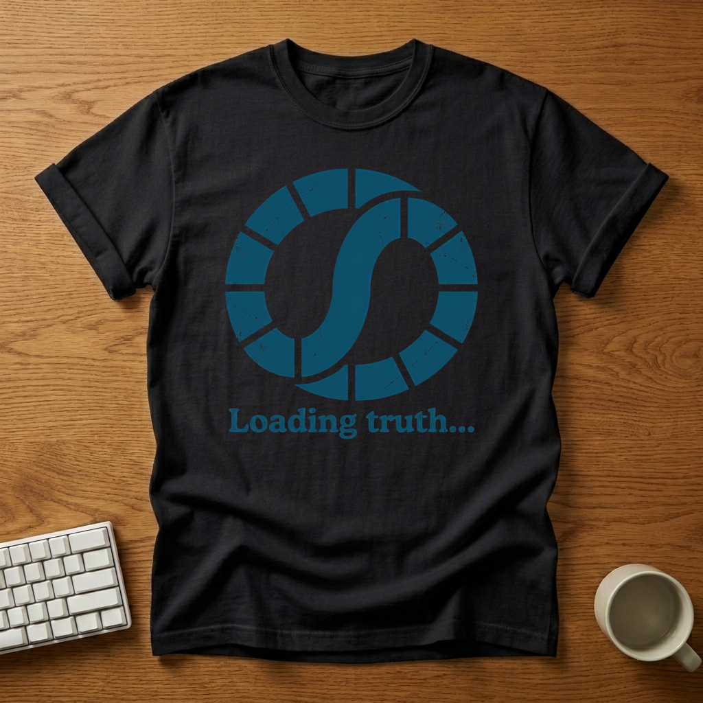 [needlepod-mockup:mck_01M3H56MAM59ZBHTZ646VS6CQH] Loading Truth Distressed Graphic T-Shirt